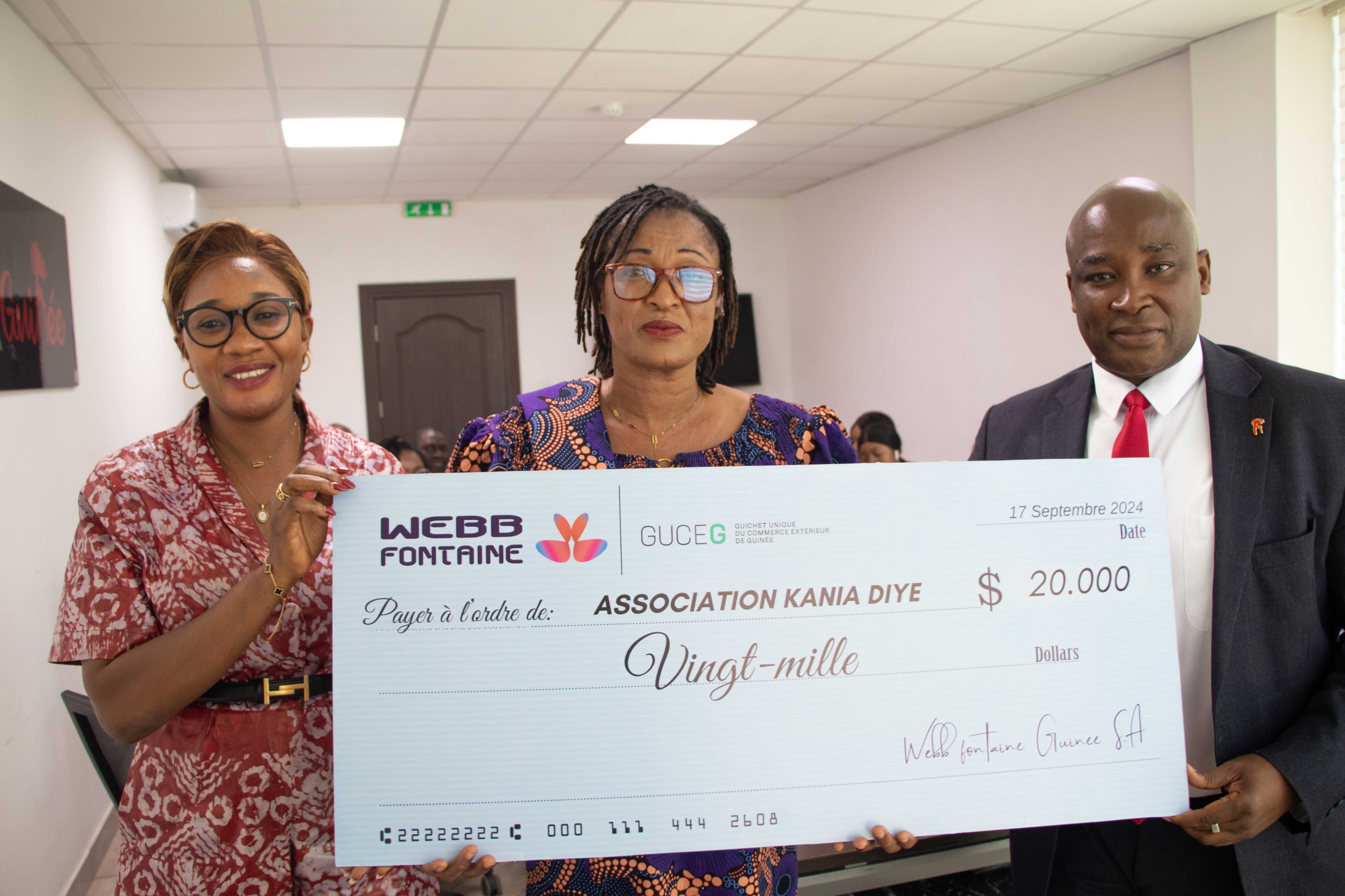 Webb_Fontaine_Guinea_Donates