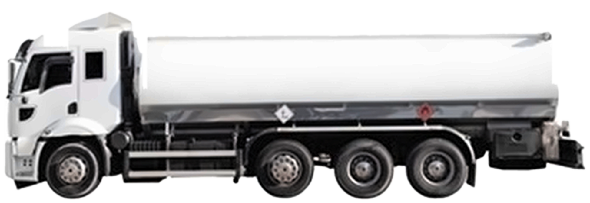 Petroleum tanker truck