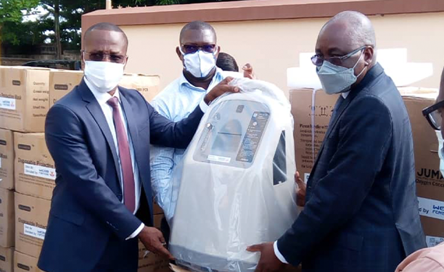 Webb Fontaine delivers medical equipment to Benin