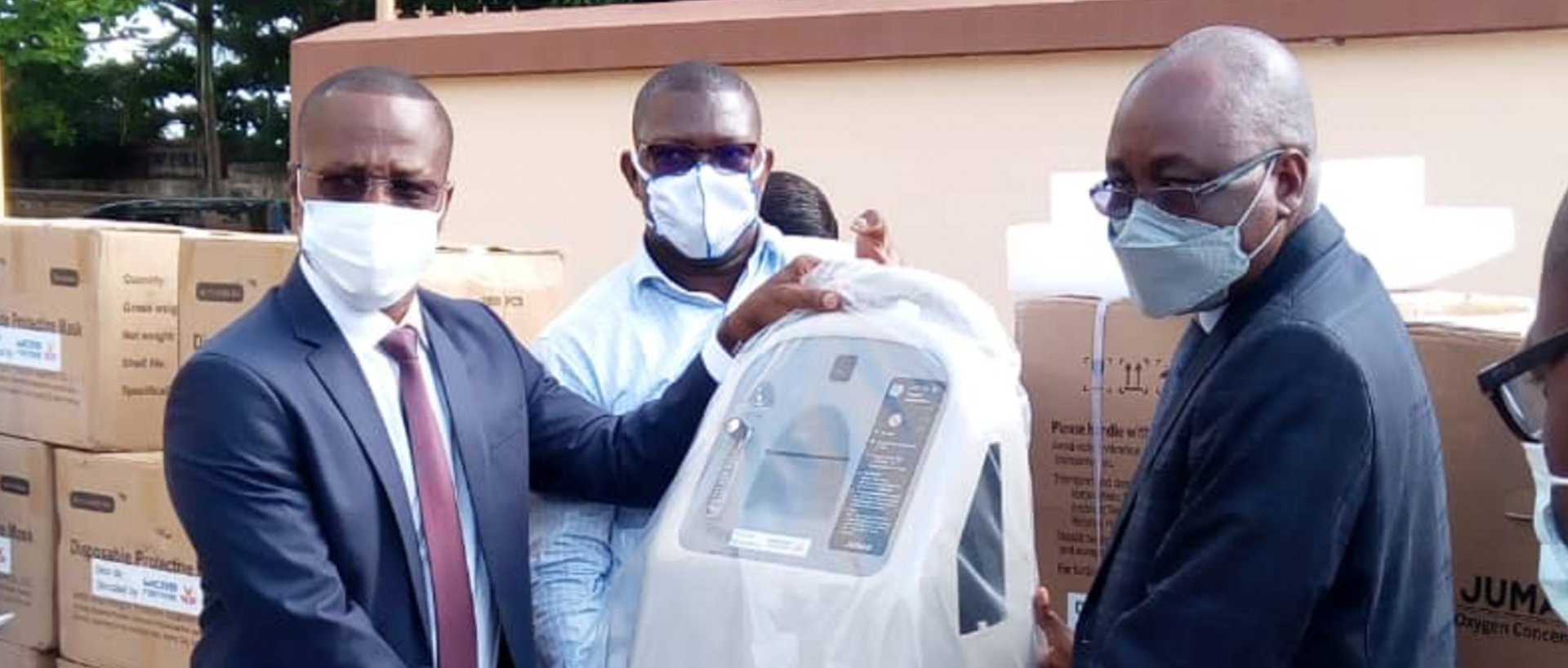 Webb Fontaine delivers medical equipment to Benin