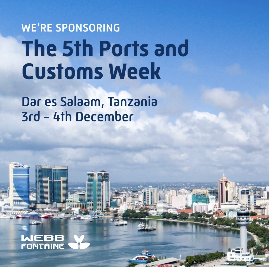 Webb Fontaine sponsors the 5th Ports & Customs Week, driving innovation in ports and customs sectors.