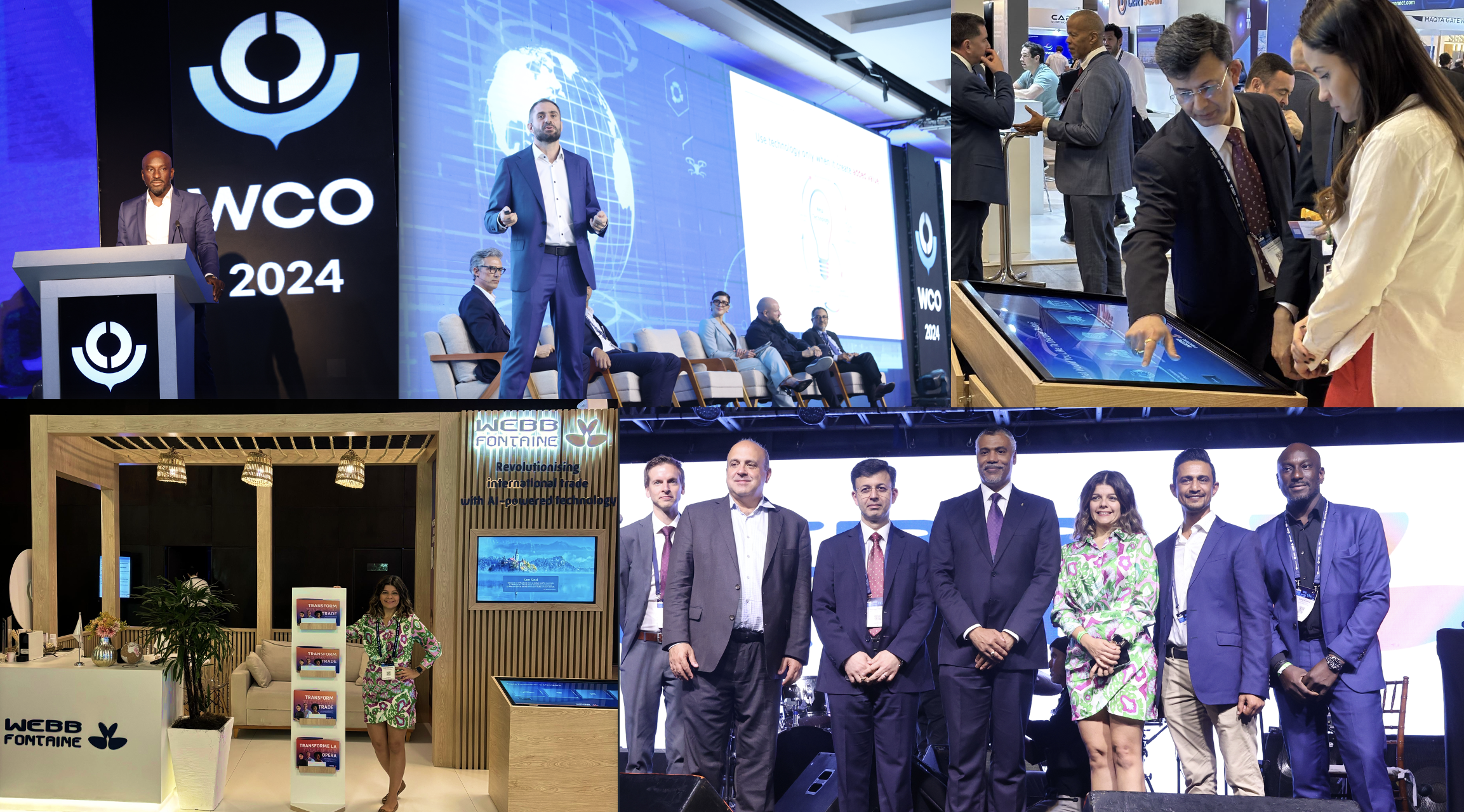 Webb Fontaine as the Corporate Sponsor at the 2024 WCO Technology Conference in Brazil