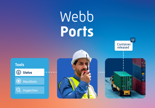 Webb Ports leaflet